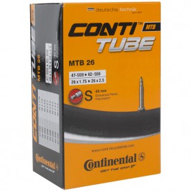 Ruột Continental MTB 26x1.75-2.5c 60mm(Cái)